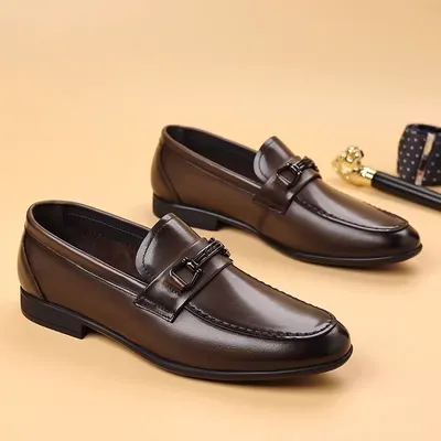 MEN'S LIGHT LUXURY HIGH-GRADE LEATHER SHOES